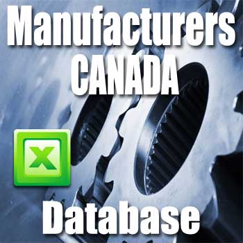 Canadian Manufacturers Database Businesses with Email Lists Marketing