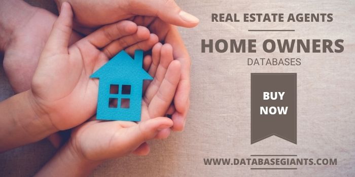 Real Estate Agents Home Owners Databases and Email Lists